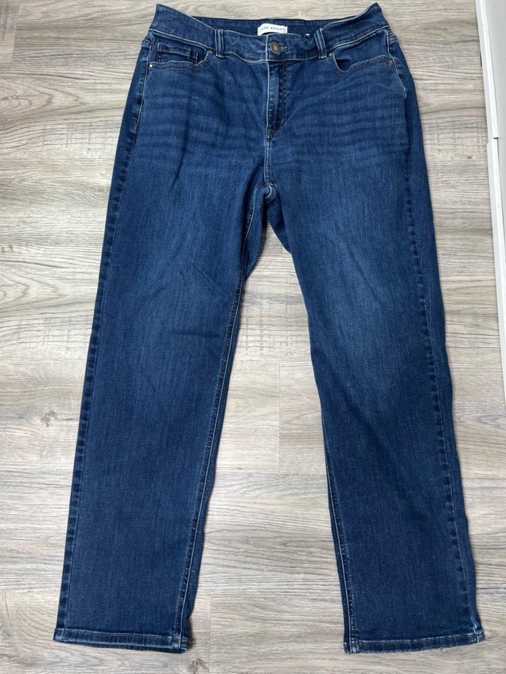 Lane Bryant Flex Magic Waist Band Curvy Fit High Rise Straight Jeans size 18